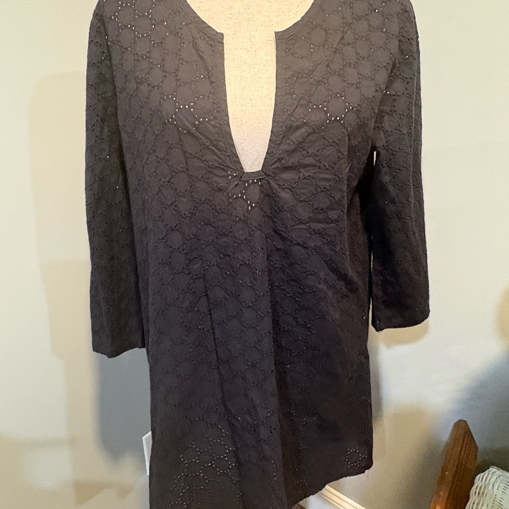 Elif by Jordan Taylor Black Swim Coverup